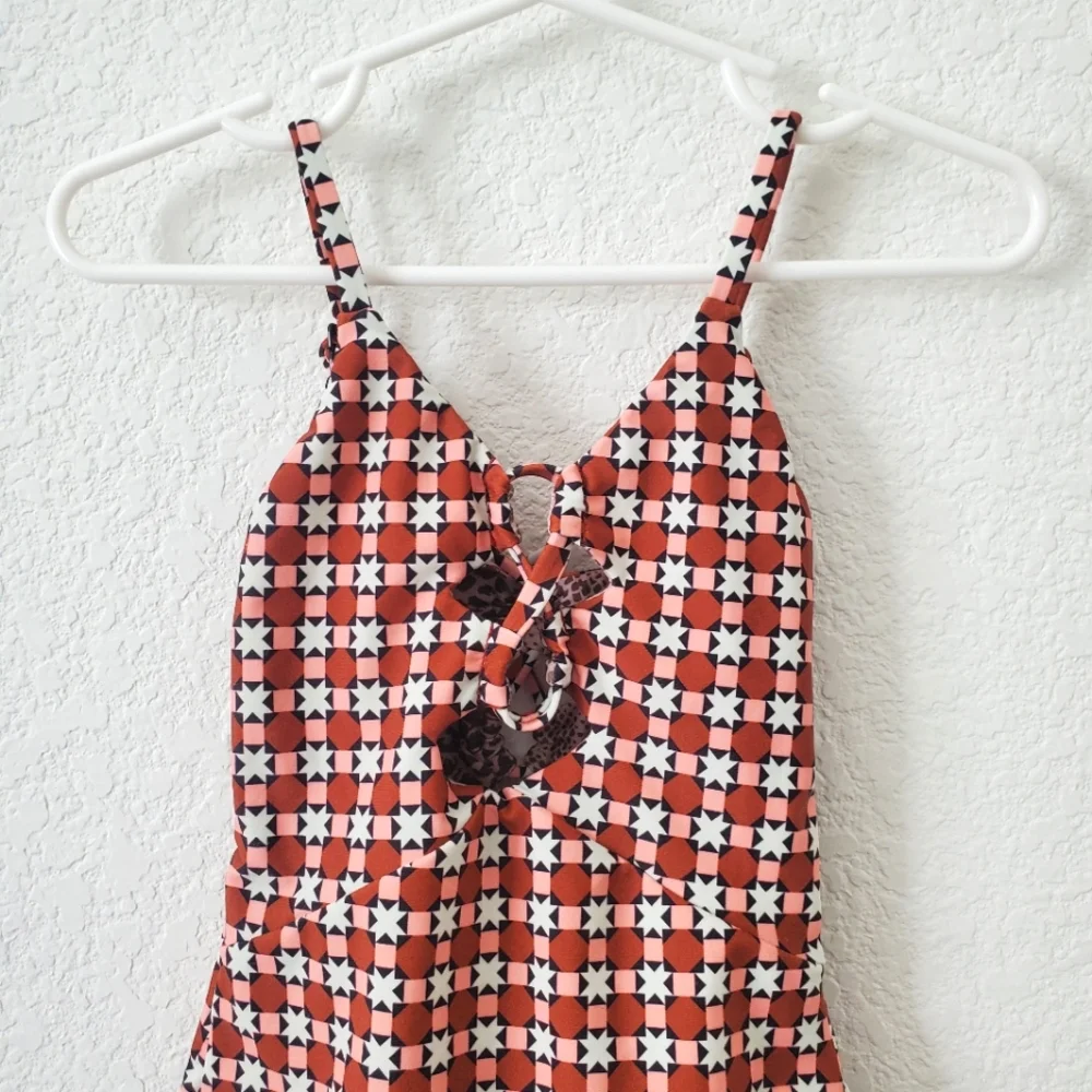 Acacia Baby Girl Kokomo Lace Up One Piece Swimsuit Preemie Sidi Boho Cute